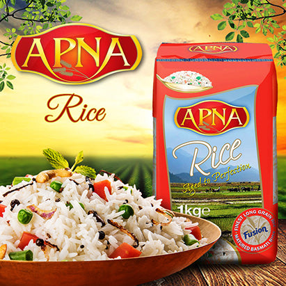 Apna Long Grain Basmati Rice 5KG